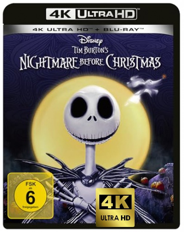Nightmare before Christmas (Miasteczko Halloween) [Blu-Ray 4K]+[Blu-Ray]