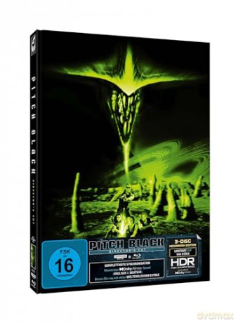 Pitch Black (Mediabook) [Blu-Ray 4K]+[Blu-Ray]