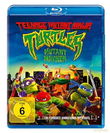 Teenage Mutant Ninja Turtles: Mutant Mayhem (Wojownicze Żółwie Ninja: Zmutowany chaos) [Blu-Ray]