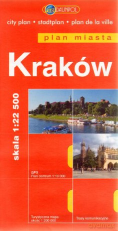 Kraków. Plan miasta 1:22 500 [KSIĄŻKA]