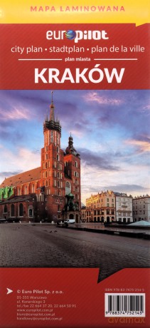 Kraków. Plan miasta w skali 1:22 500 [KSIĄŻKA]