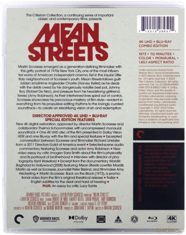 Mean Streets (Ulice nędzy) [Blu-Ray 4K]+[Blu-Ray]