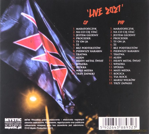 TSA Dream Team: Live 2021 [CD]+[DVD]