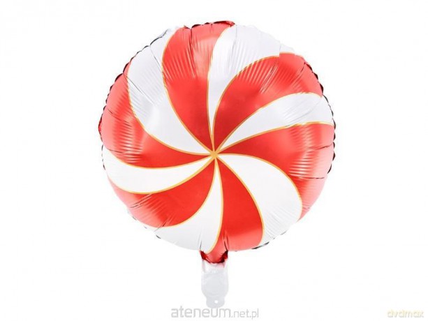 Balon foliowy Cukierek 35cm czerwony