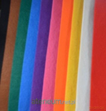Filc kolorowy 1,5mm 20x30cm 10 arkuszy