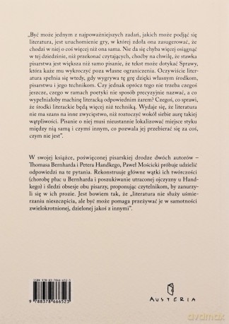 Kontinuum nieszczęścia. Bernhard, Handke [KSIĄŻKA]