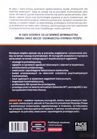 Kryminalistyka w zmieniającym się świecie [KSIĄŻKA]