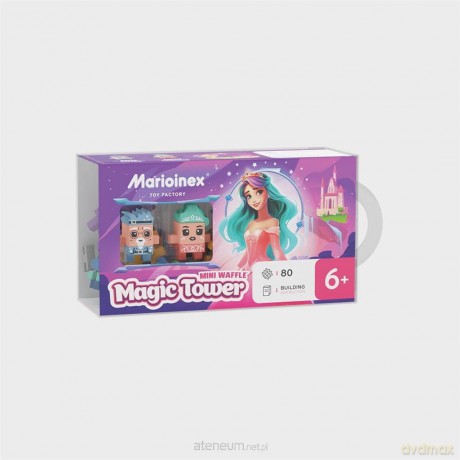 Mini Waffle 80 elementów Magiczna Wieża [KLOCKI]