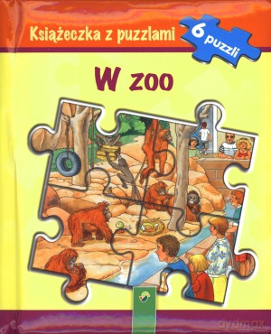 Książeczka z puzzlami. W zoo [KSIĄŻKA]