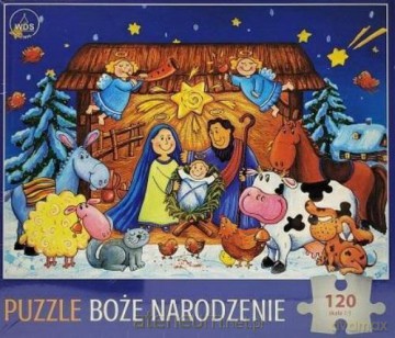 Puzzle 120 el. - Boże Narodzenie [PUZZLE]