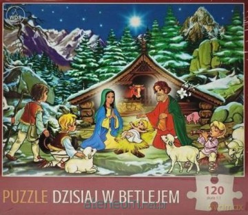 Puzzle 120 el. - Dzisiaj w Betlejem [PUZZLE]