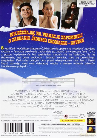 Kevin sam w domu (polski lektor) [DVD]