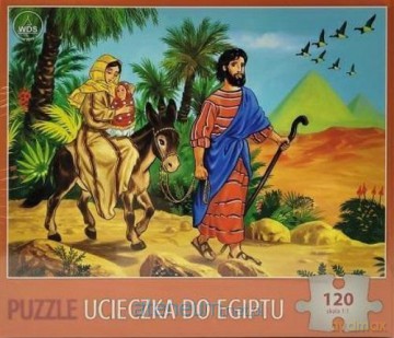 Puzzle 120 el. - Ucieczka do Egiptu [PUZZLE]