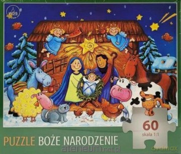 Puzzle 60 el. - Boże Narodzenie [PUZZLE]