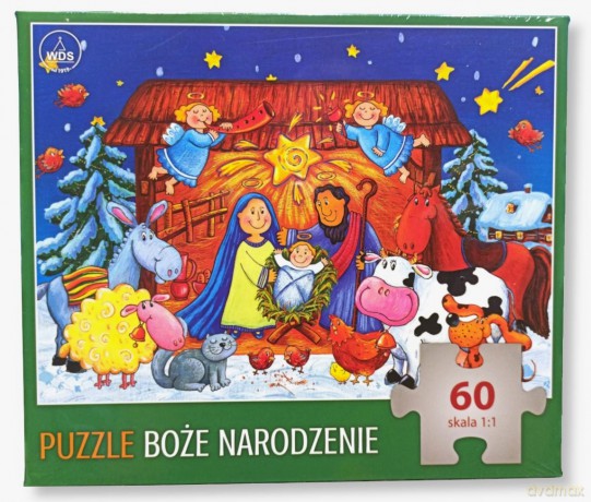 Puzzle 60 el. - Boże Narodzenie [PUZZLE]