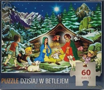 Puzzle 60 el. - Dzisiaj w Betlejem [PUZZLE]
