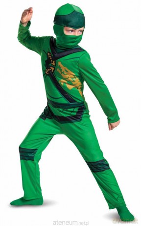 Strój dziecięcy - Ninjago Lloyd - rozmiar M