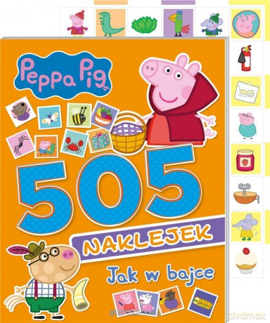 Świnka Peppa. 505 naklejek cz.3 Jak w bajce [KSIĄŻKA]