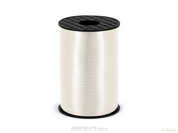 Wstążka plastikowa biała 5mmx225m