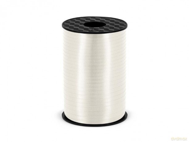 Wstążka plastikowa biała 5mmx225m