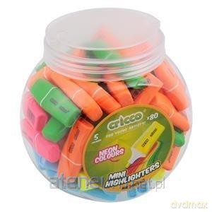 Zakreślacze mini pastel mix (80szt)