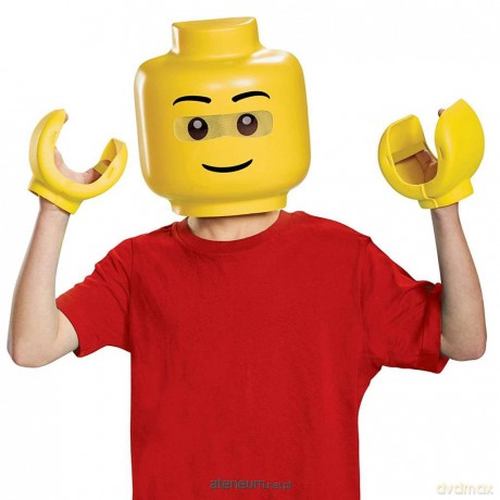 Zestaw maska i rękawice Lego