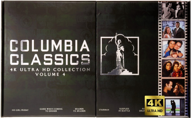 Columbia Classics Collection: Volume 4: His Girl Friday / Guess Who's Coming to Dinner / Kramer vs. Kramer / Starman / Starman / Sleepless in Seattle / Punch-Drunk Love [BOX] [7xBlu-Ray 4K]+[6xBlu-Ray]