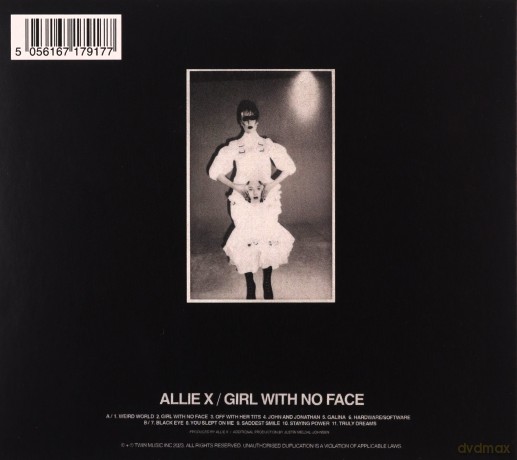Allie X: Girl With No Face (digipack) [CD]