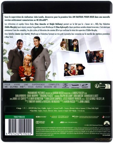 Trading Places (Nieoczekiwana zmiana miejsc) [Blu-Ray 4K]