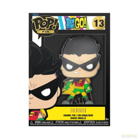 Funko Loungefly Pop! Pin Lpp Dc Teen Titans Robin 11,5x16cm [FIGURKA]