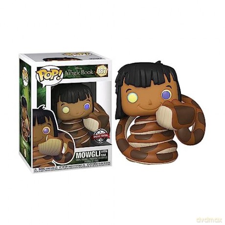 Funko Pop! Disney Jungle Book Mowgli With Kaa Excl [FIGURKA]