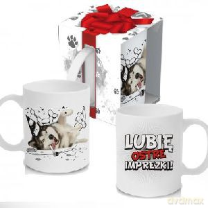 Kubek Pies - Lubię ostre imprezki [GADŻET]