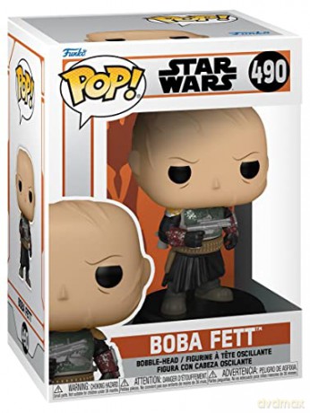 Funko Pop! Star-Wars Mandalorian Boba Fett Um Rs [FIGURKA]