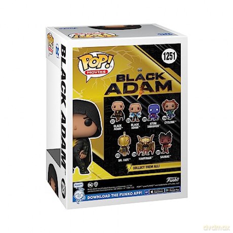 Funko Pop! Movies Black Adam W/Cloak [FIGURKA]
