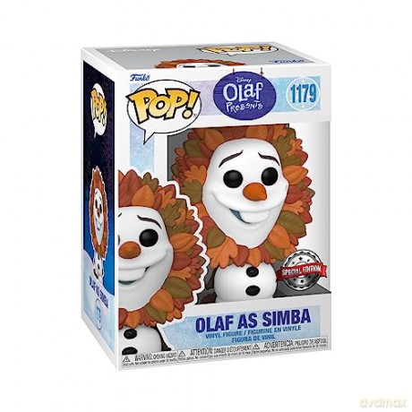 Funko Pop! Disney Olaf Present Olaf As Lion King - Exclusive [FIGURKA]