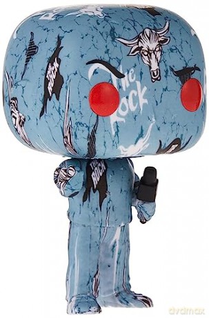 Funko Pop! Wwe The Rock (Artist) Rs [FIGURKA]