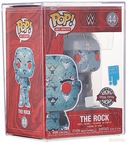 Funko Pop! Wwe The Rock (Artist) Rs [FIGURKA]