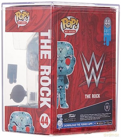 Funko Pop! Wwe The Rock (Artist) Rs [FIGURKA]