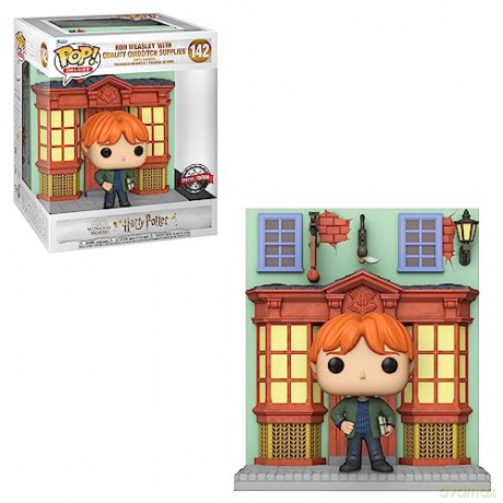 Funko Pop! Deluxe Hp Diagon Alley Quidditch Supplies St - Exclusive [FIGURKA]