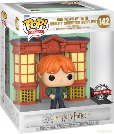 Funko Pop! Deluxe Hp Diagon Alley Quidditch Supplies St - Exclusive [FIGURKA]