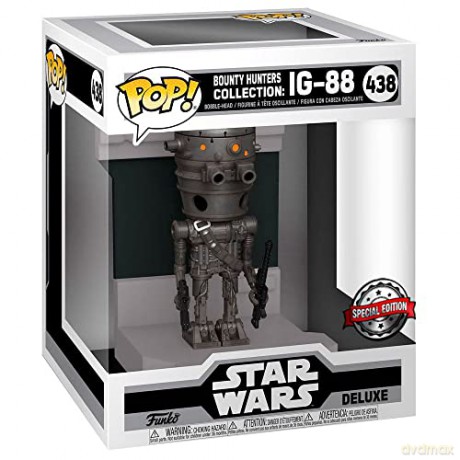 Funko Pop! Star-Wars Bhc Ig88 Mt Dlx Diorama Rs [FIGURKA]