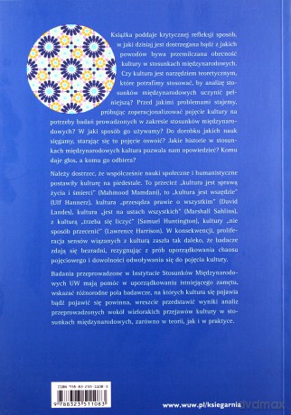 Kultura w stosunkach międzynarodowych. Tom 1. Zwrot kulturowy - Grażyna Michałowska, Hanna Schreiber [KSIĄŻKA]