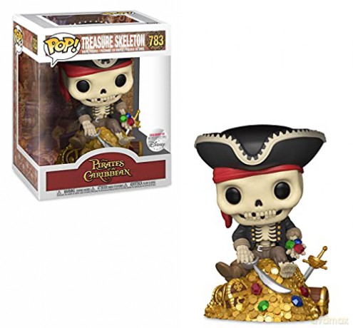 Funko Pop! Deluxe Potc Skeleton On Gold Pile - Exclusive [FIGURKA]