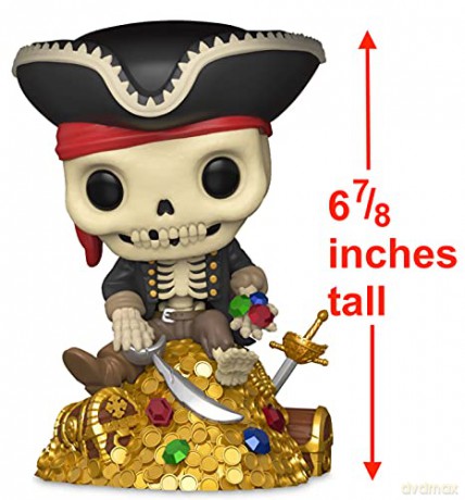 Funko Pop! Deluxe Potc Skeleton On Gold Pile - Exclusive [FIGURKA]