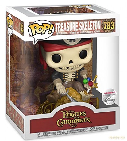 Funko Pop! Deluxe Potc Skeleton On Gold Pile - Exclusive [FIGURKA]