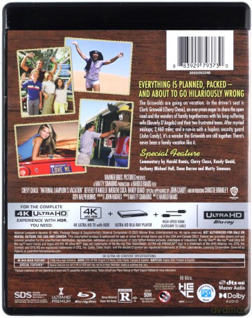National Lampoon's Vacation (W krzywym zwierciadle: Wakacje) [Blu-Ray 4K]+[Blu-Ray]