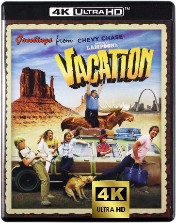 National Lampoon's Vacation (W krzywym zwierciadle: Wakacje) [Blu-Ray 4K]+[Blu-Ray]