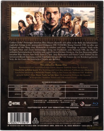 The Tudors (Dynastia Tudorów) [11xBlu-Ray]