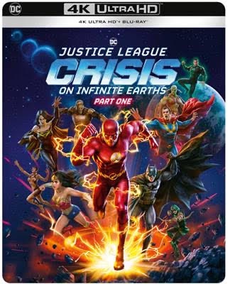Justice League - Crisis On Infinite Earths Part 1 (steelbook) [Blu-Ray 4K]+[Blu-Ray]