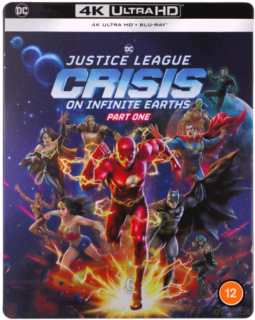 Justice League - Crisis On Infinite Earths Part 1 (steelbook) [Blu-Ray 4K]+[Blu-Ray]